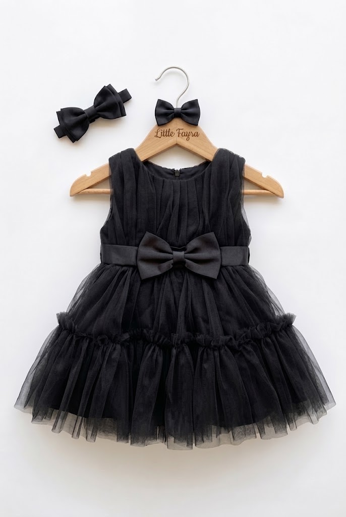 Poppy Black Dress